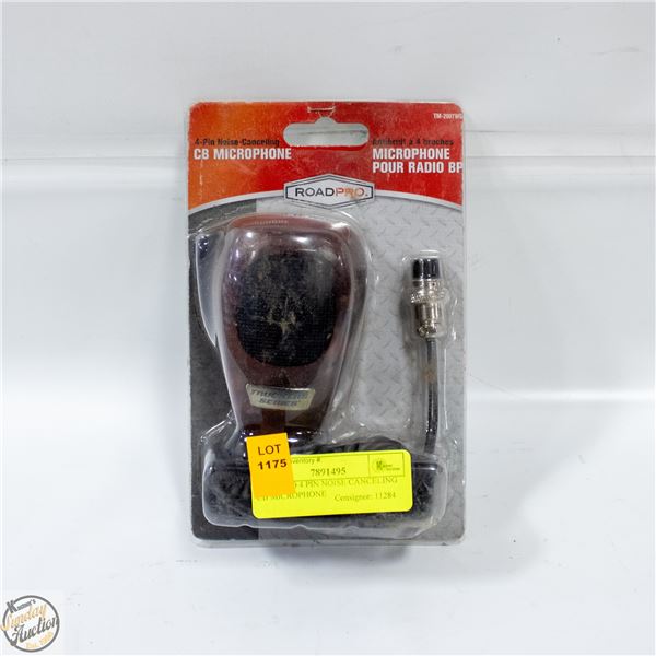 ROADPRO 4 PIN NOISE CANCELLING CB MICROPHONE