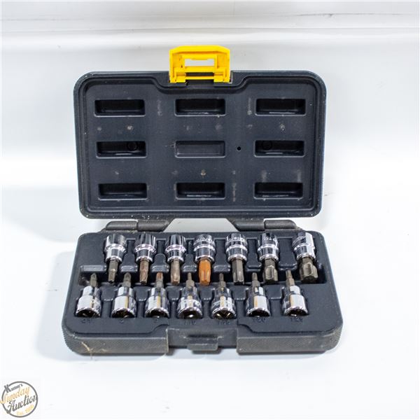 MASTERCRAFT SQUARE BIT SET
