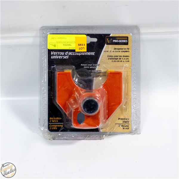 UNIVERSAL COUPLING LOCK