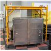 Image 1 : YELLOW 1000 LB CAPACITY SCAFFOLDING APPROX H-90"