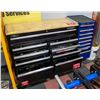 Image 1 : HUSKY TOOLBOX WITH ATTACHED CHEST AND CONTENTS