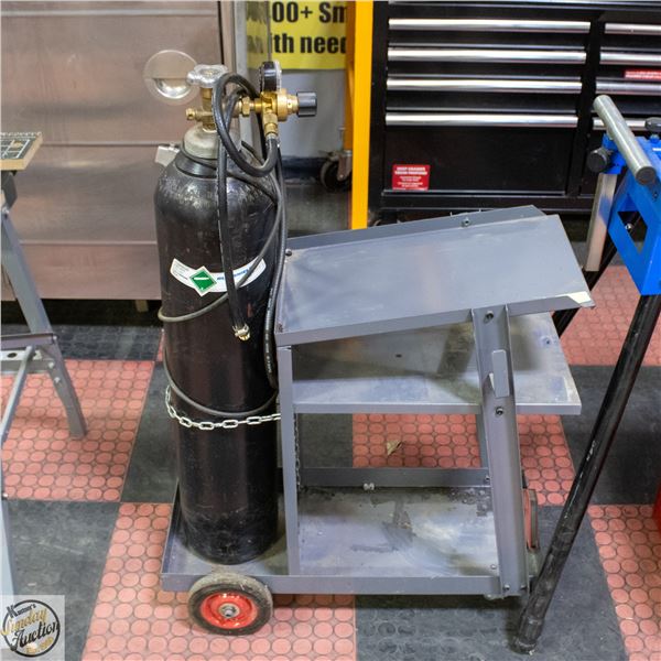 WELDING CART WITH TANK