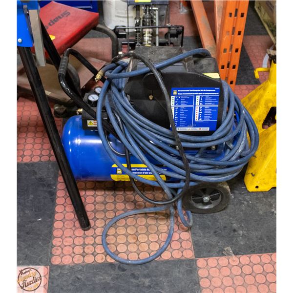 POWER FIST COMPRESSOR 7 GALLON TANK WITH HOSE