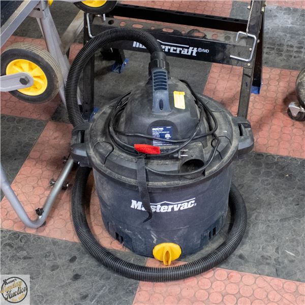 MASTERVAC WET/DRY VAC 6.5 GAL