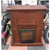 Image 1 : ELECTRIC FIREPLACE WITH MANTLE 40" X 12.5" X 34"