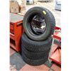 Image 1 : SET OF 4 SNOW TIRES KUMHO IZENWIS KW19 215/60R16