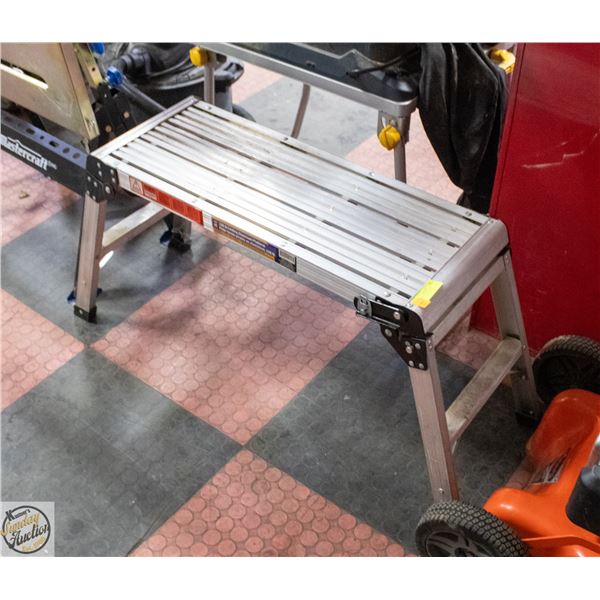 POWERFIST 330LB FOLDING ALUMINUM PLATFORM