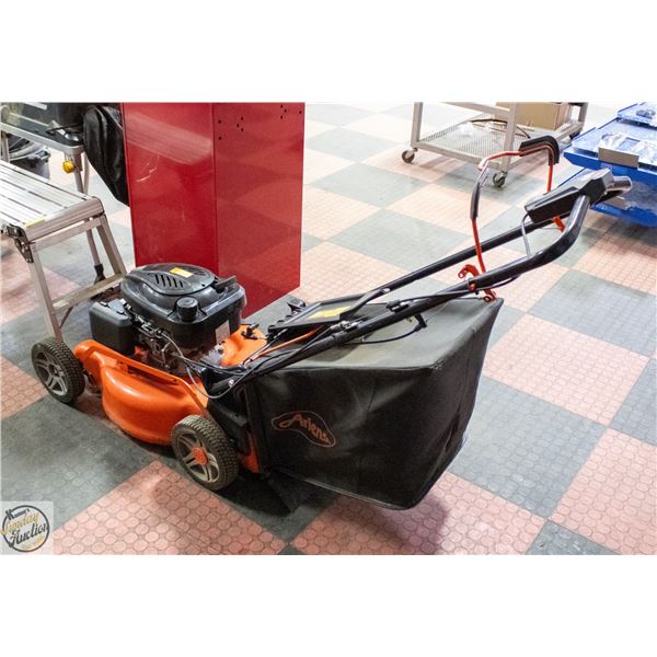 21 INCH ARIENS GAS MOWER WITH BAGGER