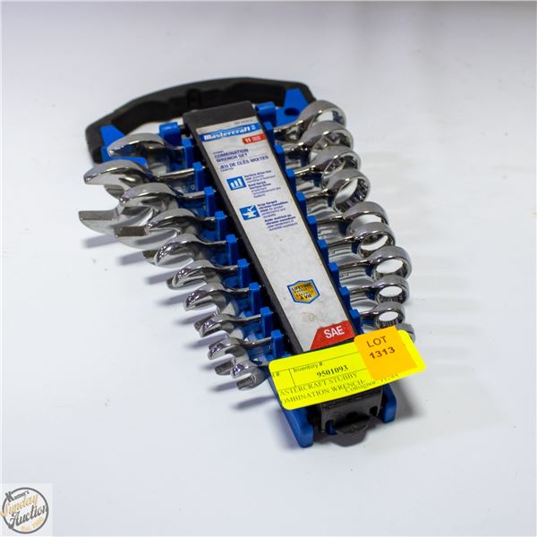 MASTERCRAFT STUBBY COMBINATION WRENCH-