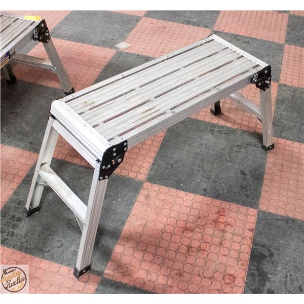 FOLDING ALUMINUM PLATFORM 330LB RATING
