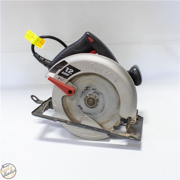 SKILSAW 12 AMP 7.75" CIRCULAR SAW CORDED