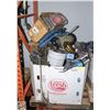 Image 1 : PALLET OF ASSORTED SHOP TOOLS AND EQUIPMENT