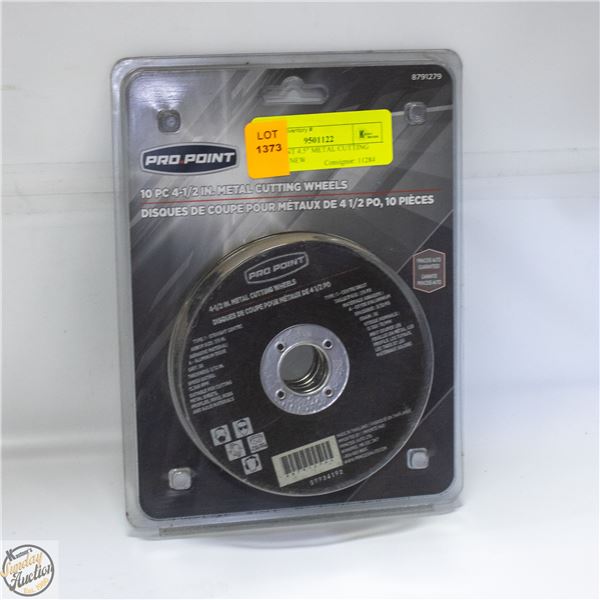 PRO POINT 4.5" METAL CUTTING WHEELS NEW