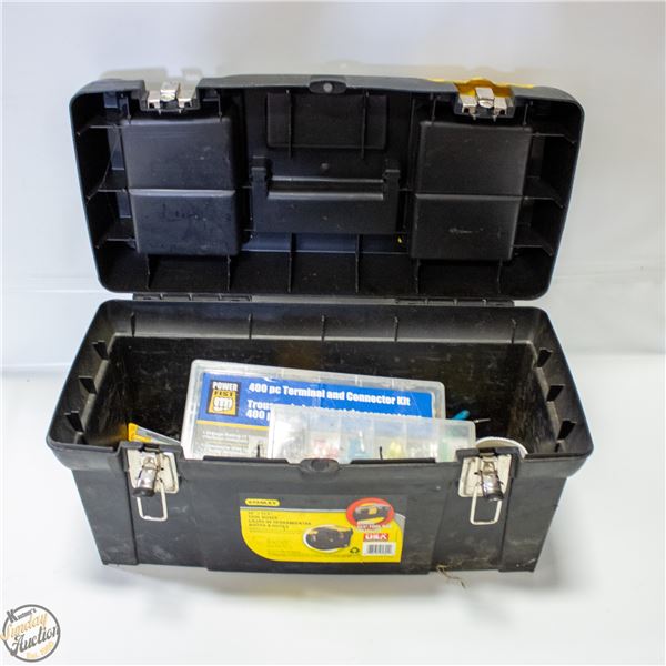 STANLEY TOOLBOX WITH VARIOUS CONTENTS