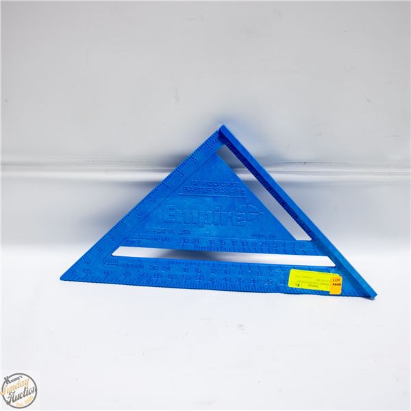 NEW EMPIRE 12 INCH POLYCAST RAFTER SQUARE