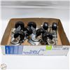 Image 1 : BOX W/ 8 NEW 100LBS CASTER WHEELS