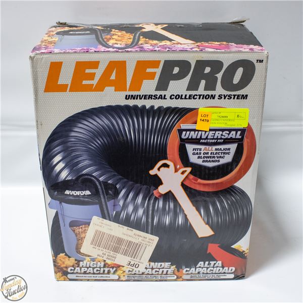 WORX LEAFPRO UNIVERSAL COLLECTION SYSTEM