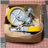 Image 1 : BOX W/ 3 NEW SCAFFOLDING 8 BY 2 WHEELS