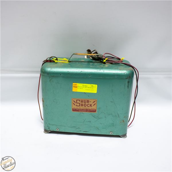 SHUR-SHOCK ELECTRIC 12 VOLT FENCER