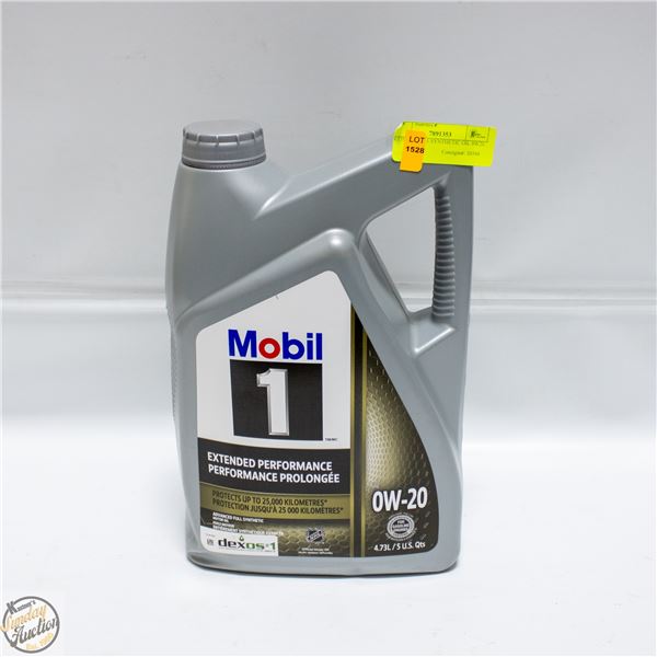 4.73L MOBIL 1 SYNTHETIC OIL 0W20