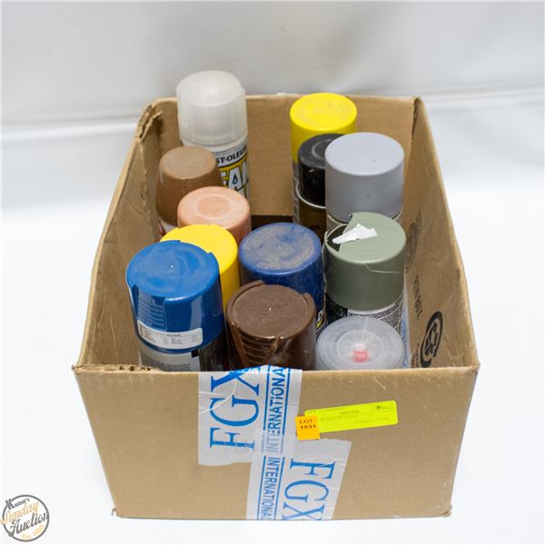 LOT OF MIXED PAINT