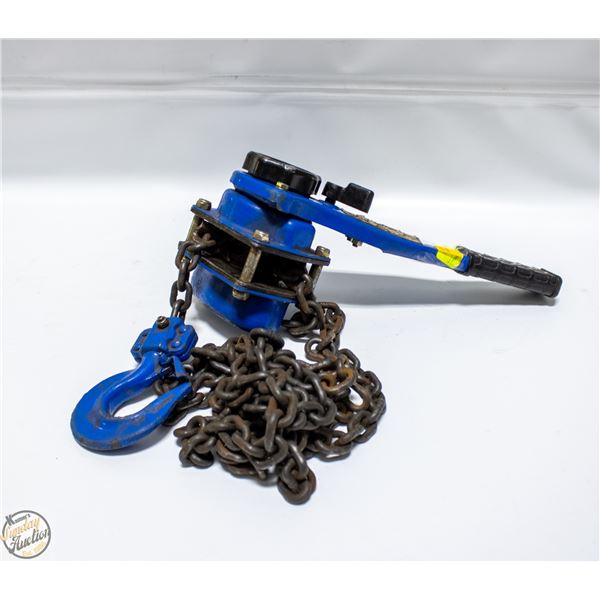 POWERFIST 1 TON LEVER CHAIN HOIST