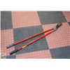 Image 1 : LONG HANDLED WEED CLIPPER (RED IN COLOR)