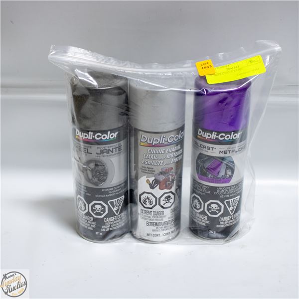 3PK DUPLICOLOR PAINT