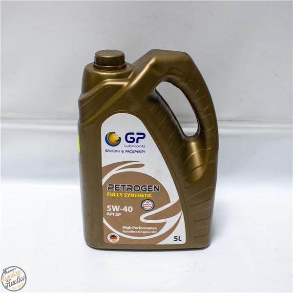 GP LUBRICANTS 5W-40 PETROGEN FULLY SYNTHETIC OIL