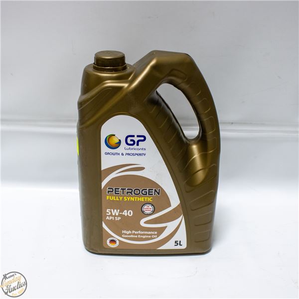 GP LUBRICANTS 5W-40 PETROGEN FULLY SYNTHETIC OIL