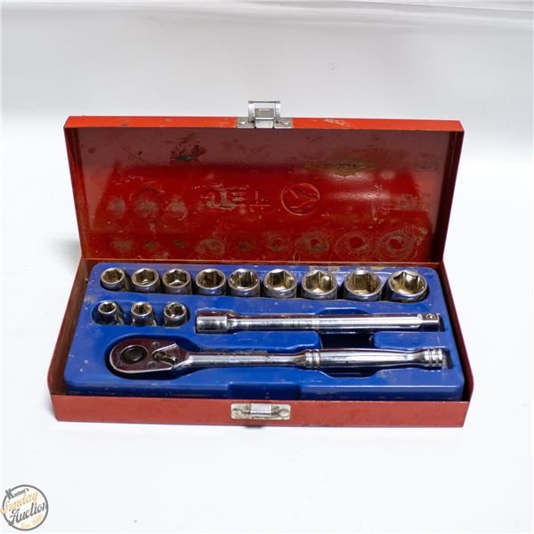 JET 3/8" METRIC SOCKET SET