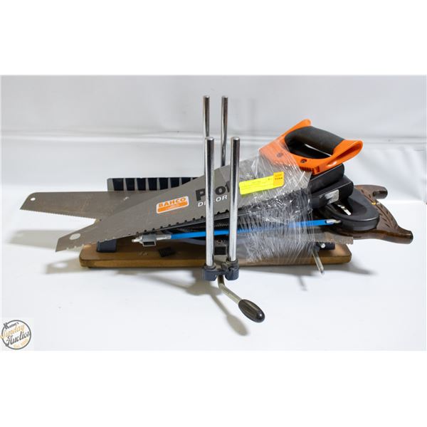 MASTERCRAFT TABLE TOP WORKMATE+5 SAWS