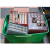 Image 1 : LARGE BIN OF FASTENERS AND ORGANIZERS