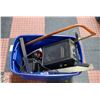 Image 1 : BIN OF MISC TOOLS, SAWS, HEATERS