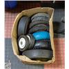 Image 1 : VARIOUS SIZES OF WHEELS. TOTAL 12 PCS.
