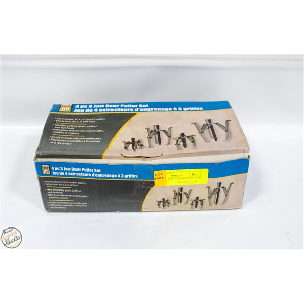 POWERFIST 4PC 3 JAW GEAR PULLER SET IN BOX
