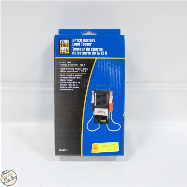 POWERFIST 6/12V BATTERY LOAD TESTER