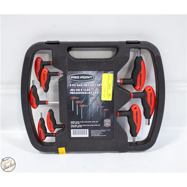 PROPOINT 8PC SAE HEX KEY SET