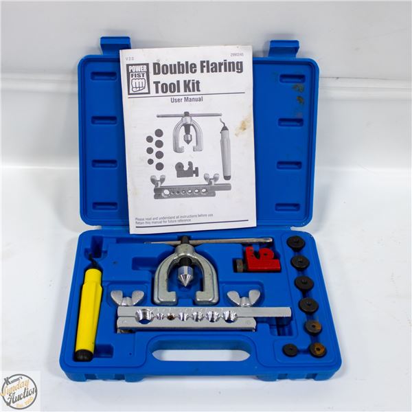 POWERFIST DOUBLE FLARING TOOL KIT