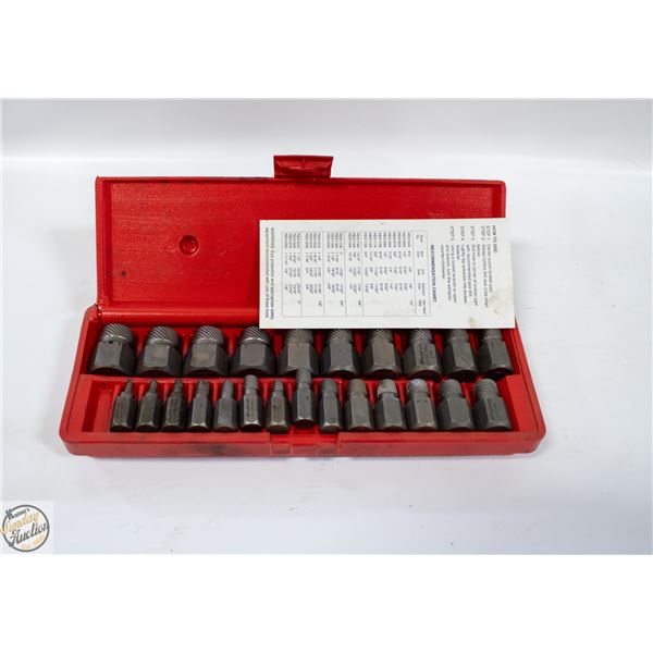 SNAP-ON REX25A 25 PIECE SCREW EXTRACTOR