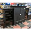 Image 1 : BLACK COLOUR ENTERTAINMENT CENTER 3PCS