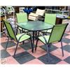Image 1 : PATIO TABLE & 4 CHAIRS