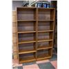 Image 1 : PAIR OF BOOKCASES H-71.5" W-11.5" L-24.25"