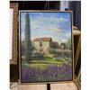 Image 1 : 30" X 40" ITALIAN VILLA WALL ART