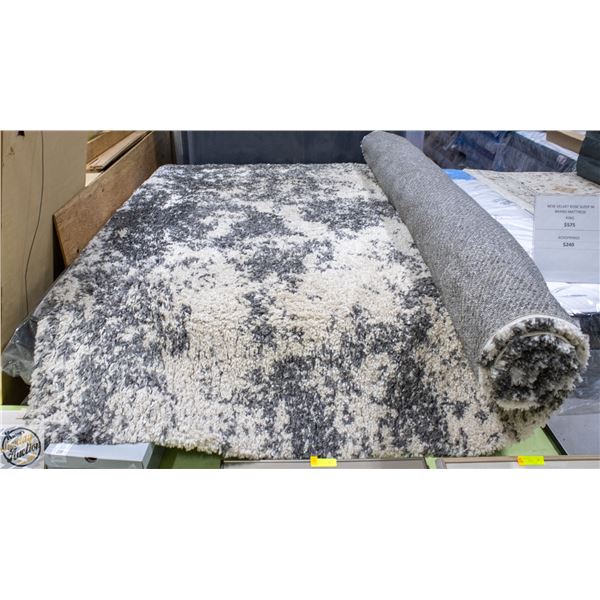 NEW ROSEDALE SOFT SHAG CARPET 7'10" X 10'6"