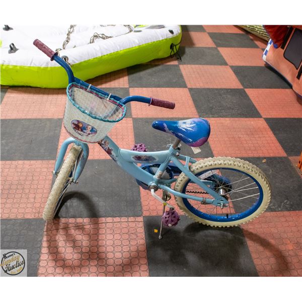 HUFFY 18" BLUE COLOUR BIKE