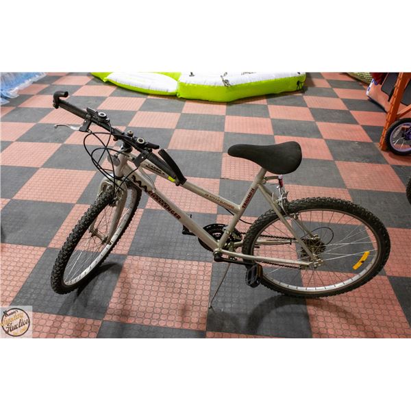 CHALLENGER 26" 18 SPEED SILVER COLOUR BIKE