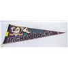Image 1 : VINTAGE MIGHTY DUCKS NHL FELT PENNANT