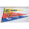 Image 1 : 3 VINTAGE NHL FELT PENNANTS TOGETHER