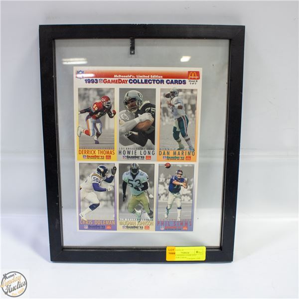 1993 DAN MARINO GAME DAY COLLECTOR CARDS